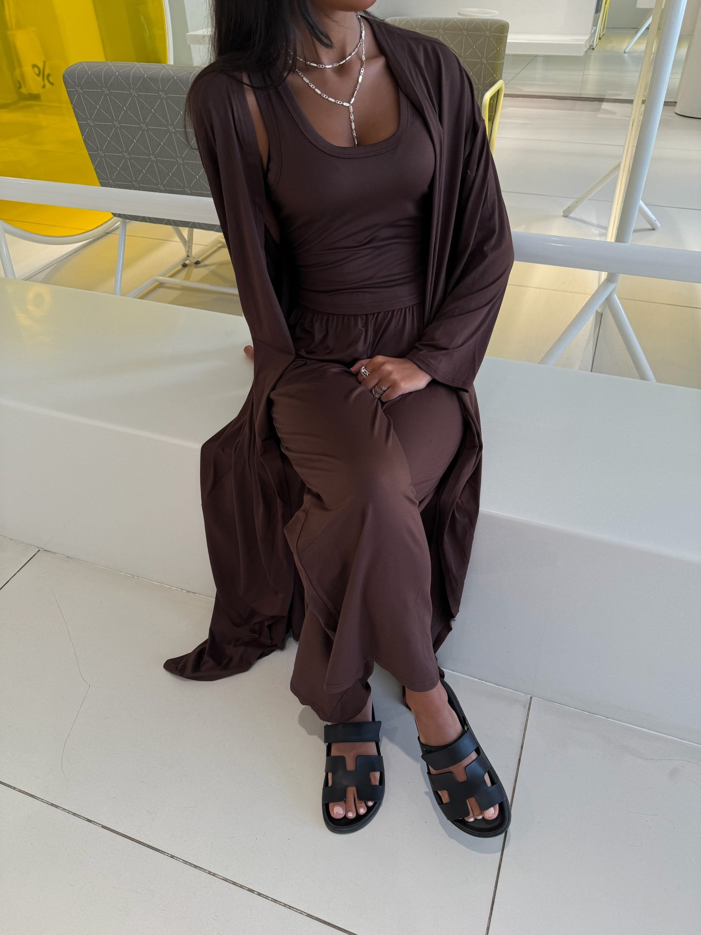 Comfy set in brown (next day delivery)