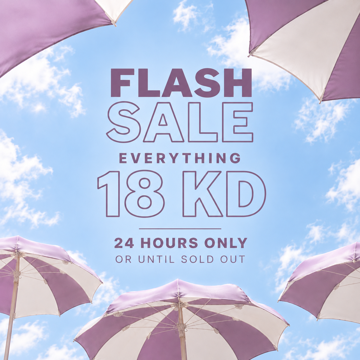 FLASH SALE